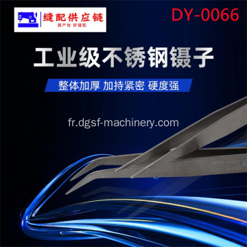 Brande Xingteng épaissie en acier inoxydable Twezers de tête droite DY-066